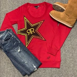 Fox Racing Rockstar sweat shirt